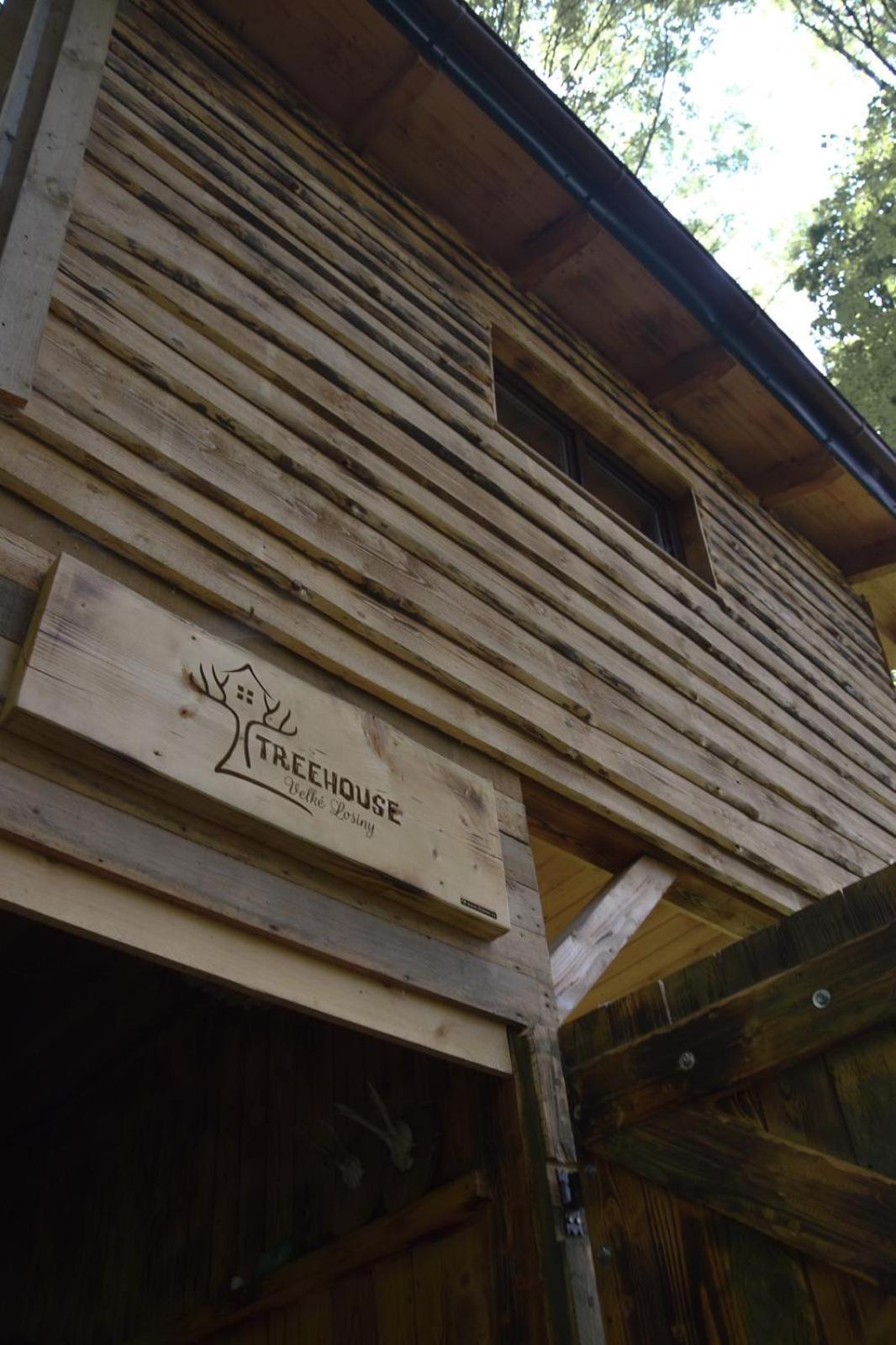 Treehouse Velké Losiny מראה חיצוני תמונה