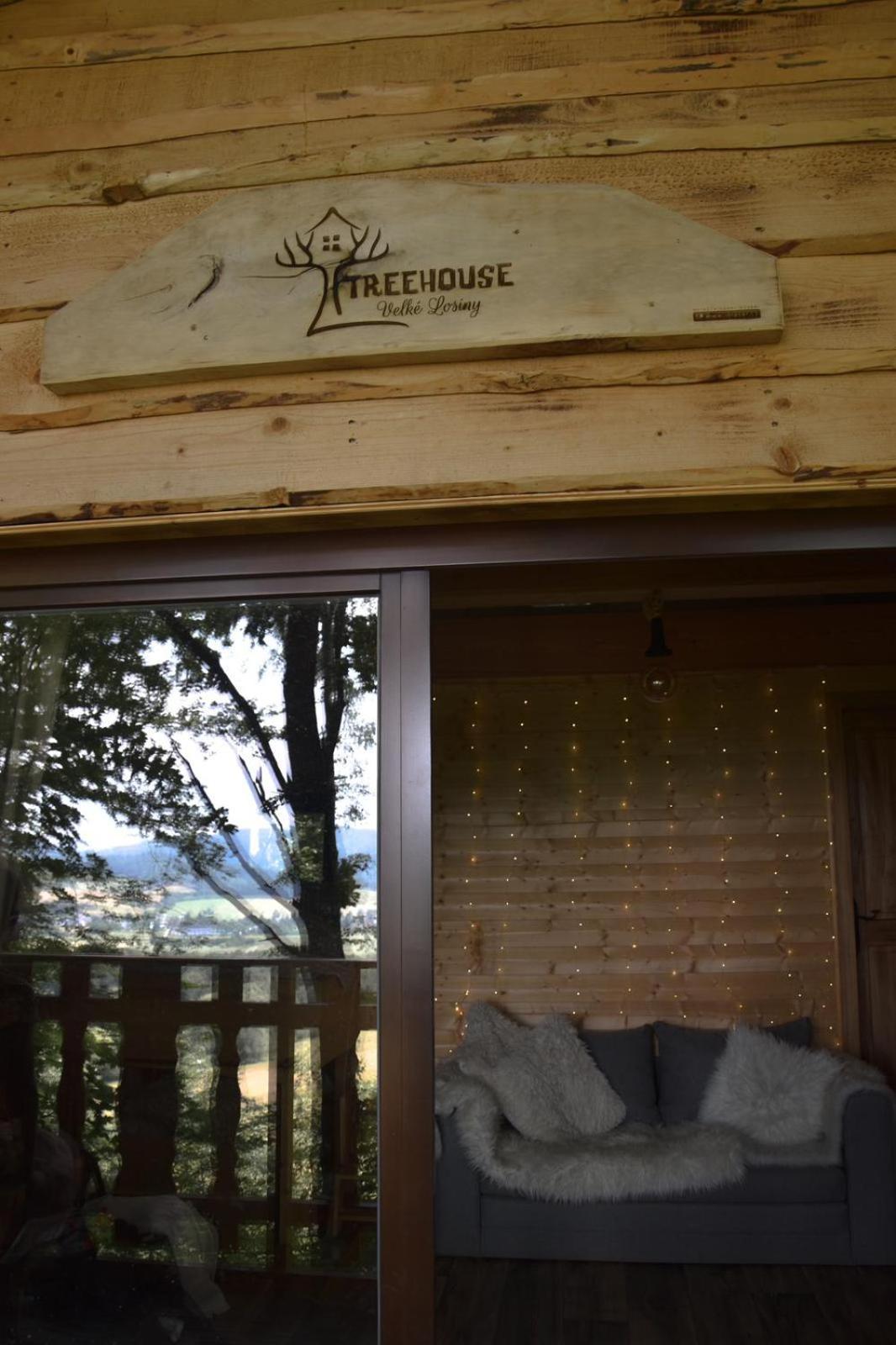 Treehouse Velké Losiny מראה חיצוני תמונה